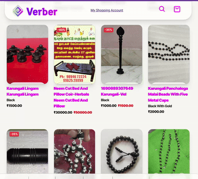 Product page auto-playing slides